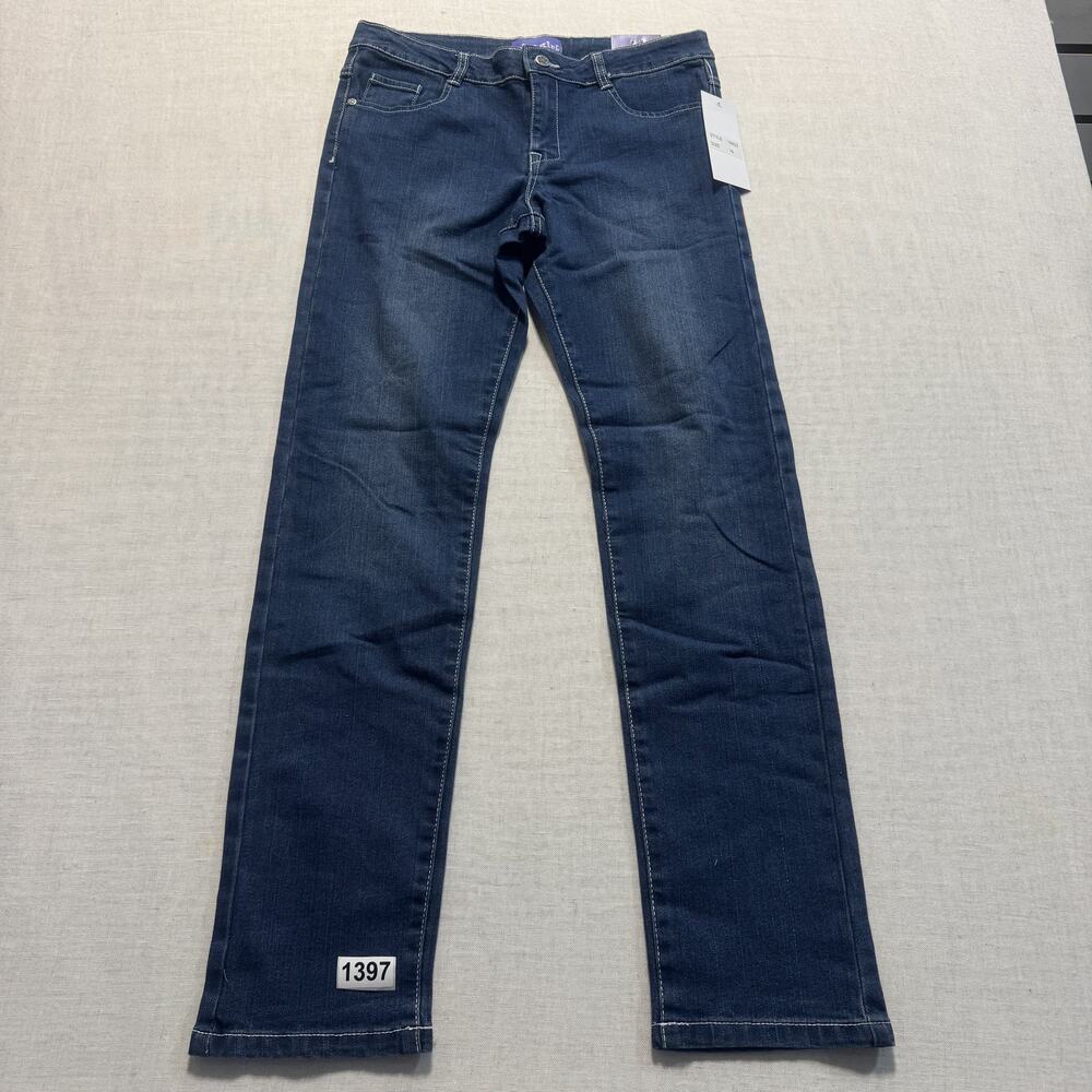 Mint Girl Straight‎ Denim Jeans Girls Sz 16 Blue Brand New